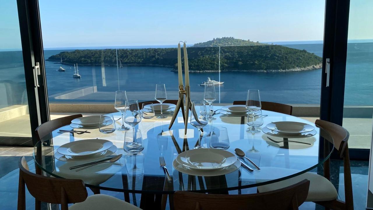 New&Luxury Apartment With An Outstanding View - Bombii Blue Dubrovnik Eksteriør billede