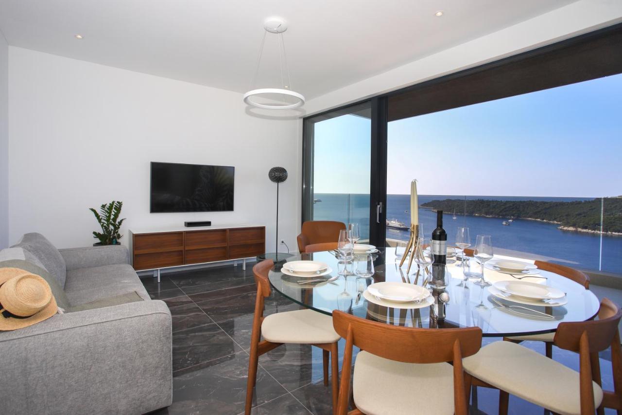 New&Luxury Apartment With An Outstanding View - Bombii Blue Dubrovnik Eksteriør billede